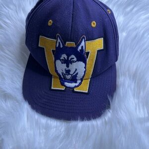 Vintage 1993 Zephyr the Z Hat University of Washington Huskies Snapback Hat